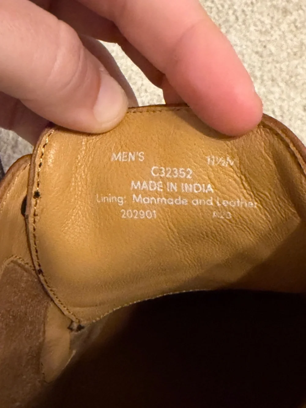 Men’s Cole Haan leather dress shoes size 11.5